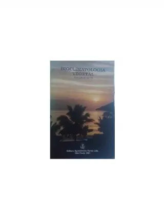 Bioclimatologia Vegetal